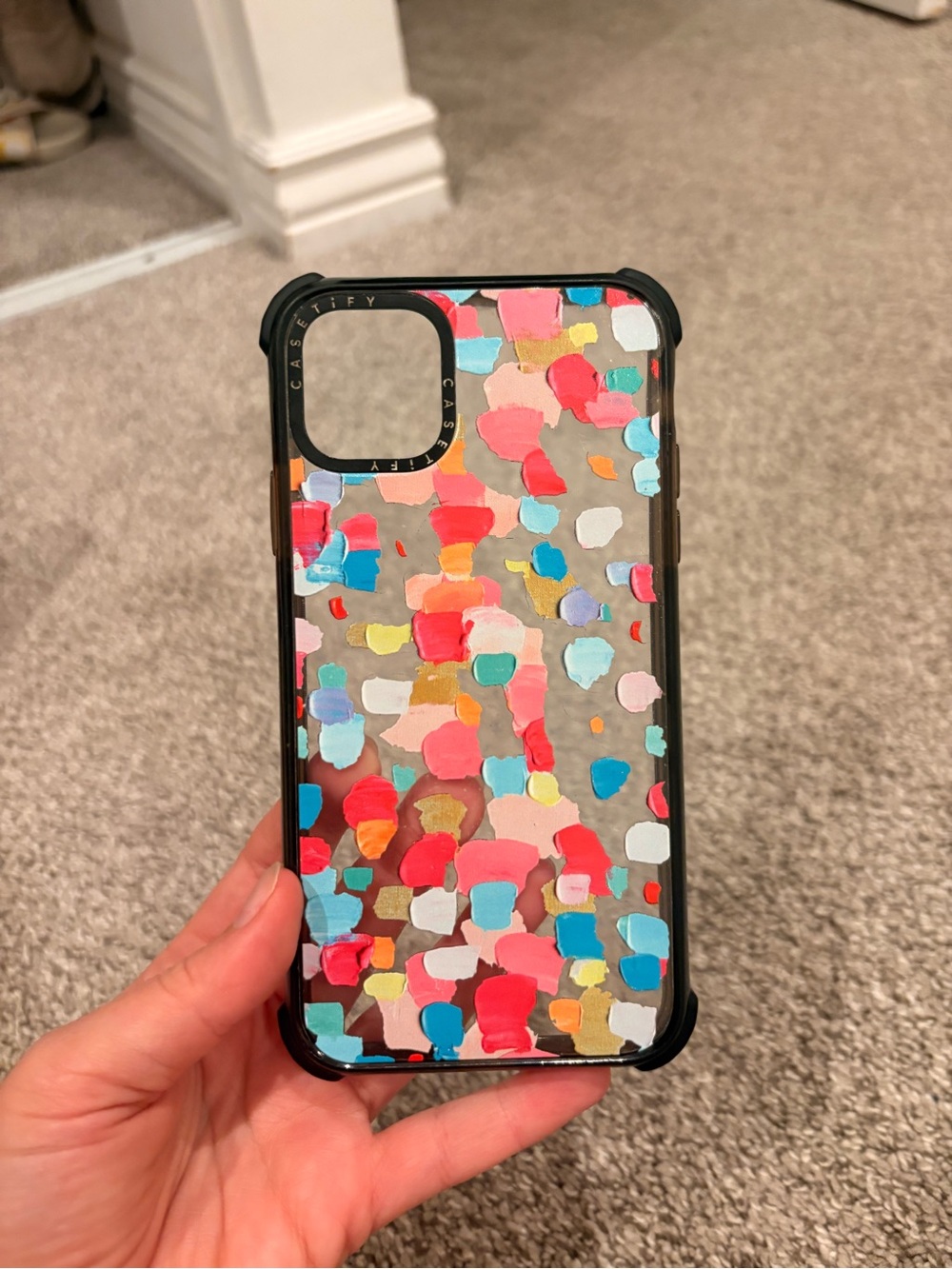 Casetify Confetti Multi-Color Protective iPhone Case for iPhone 11 Pro Max
